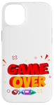 Coque pour iPhone 14 Plus Game Over Vintage Retro Jeux Vidéo Gaming