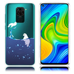 Deco Xiaomi Redmi Note 9 skal - Isbjörn