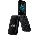 NOKIA 2660 Flip - 128 MB, Black, Black