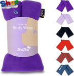 Zhu - Zhu  Lavender  Body  Wrap  Wheat  Bag  Microwavable  Purple  Fleece  Micro