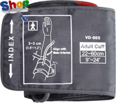 Extra  Large  Blood  Pressure  Cuff - 6  Connectors ,    Replacement  Extra  Lar