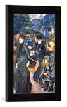 Kunst für Alle 'Image encadrée de Pierre Auguste Renoir The parapluies, c.1881–6, d'art dans Le Cadre de Haute qualité Photos Fait Main, 30 x 40 cm, Noir Mat