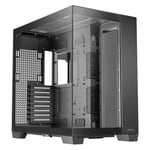 Antec C8 Gaming Case E-ATX Dual Chamber Mesh Panels - Black With Window