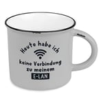 Grafik-Werkstatt Tasse à café vintage | Tasse en céramique à offrir | 400 ml | E-lan