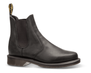 Dr. Martens Kort Damestøvlett  - Str. 3 - Skinn/pu/