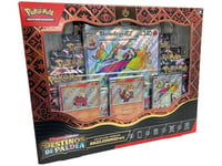 BANDAI Jeu de Cartes Pokémon TCG : SV4 5 Premium Collection Assort Écarlate et Violet Destinations de Paldea (Espagnol), Art Exquis, stratégie Infinie, PC50474 Multicolore