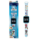 Lexibook - Sonic - Montre LED connectée - Bracelet ajustable