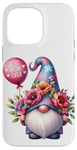 iPhone 14 Pro Max Best Mother's Day Gnome Elf Lilac Flowers Mom Balloon Mummy Case