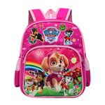 Barn PAW Patrol Ryggsäck Axelväskor Skolväska rose red