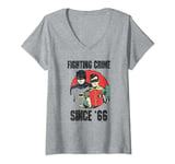 Batman Classic TV Series Fighting Crime Since 66 T-Shirt avec Col en V