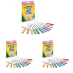 CRAYOLA Pastel SuperTips Washable Markers - Assorted Colours (Pack of 36), Premium Felt Tip Pens That Can Easily Wash Off Skin & Clothing, Ideal for Kids Aged 3+