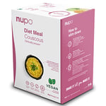 NUPO Diet Meal Couscous – Premium Diet Meal for Weight Management I Complete Meal Replacement for Weight Control I 10 Servings I Very Low-Calorie Diet, Vegan, Gluten Free, GMO Free