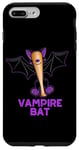 Coque pour iPhone 7 Plus/8 Plus Jeu de mots amusant en forme de chauve-souris vampire