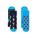 Happy Socks 2-pack Kids Icecream Anti Slip Junior