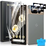 UniqueMe 4 Pièces Protection écran pour Pixel 7 Pro 2 Pièces EPU Film 2 Pièce...