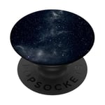 PopSockets Galaxy Design Space Nebula Dark Blue Stars PopSockets PopGrip: Swappable Grip for Phones & Tablets