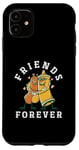 Coque pour iPhone 11 Hot-dogs Mustard Love de Friends Forever