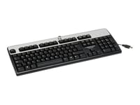 Hp Usb Standard Keyboard Tangentbord Swiss Ledningsført Schweizisk