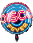 Folieballong med 2-sidigt motiv 45 cm - Disco Fever