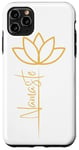 iPhone 11 Pro Max Yoga Lotus Flower Namaste Sleek Case