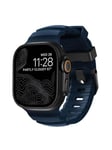 Nomad Rocky Point Band for Apple Watch 49/45/44/42mm - Black/Atlantic