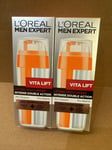 2 x L’Oreal Men Expert Vita Lift Intense Double Action Lifting Moisturiser 30ml