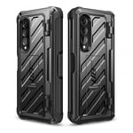 Supcase Unicorn Beetle Pro, Galaxy Z Fold 3 Musta