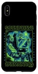 Coque pour iPhone XS Max Transformers War For Cybertron Soundwave Retro Portrait