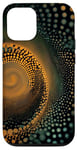 iPhone 12/12 Pro Enchanting Spiral Dot Art Designs Case