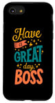 Coque pour iPhone SE (2020) / 7 / 8 Boss Day - Passe une bonne journée, patron