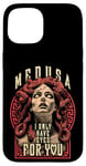 iPhone 15 Valentine's Day Medusa Woman I Only Have Eyes For You Heart Case