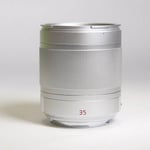 Leica Used Summilux TL 35mm f/1.4 ASPH Lens Silver Anodised