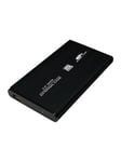 LogiLink USB 2.0 - 2.5''S-ATA HD-box aluminium (svart)