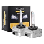 Ampoule Xenon D1S 6000k au Remplacer Kit pour Lampe Xénon de Voiture (2 Lampes)