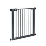 Easy Close Metal Gate, Pressure Fit Safety Gate, Baby Gate for Stairs