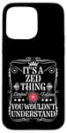 Coque pour iPhone 15 Pro Max Le nom de Zed est un truc de Zed que tu ne comprendrais pas