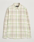 Peak Performance Heavy Flannel Cotton Shirt Checked Beige