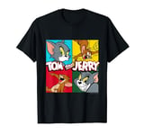 Tom and Jerry Four Squares T-Shirt