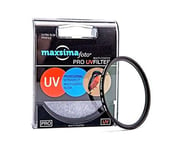 Maxsimafoto® - Protection Filtre UV Objectif 55mm Pour Sony, 18-55mm, 18-70mm, 55-200mm, 75-300mm Sony alpha a35, a37, a57, a65, a33, a55, a200, a230, a290, a300, a330, a380, a390, a450, a500, a550, a560, a580, a700, a850, a900