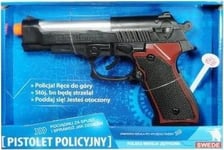 Svensk Polis Pistol Med Polsk Ljudmodul (G2238)