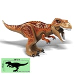 1kpl Jurassic Big Size Dinosaur Building Blocks T-rex Quetzalcoatlus Spinosaurus Toimintafiguurit Lasten Lelut[HK] Baryonyx musta