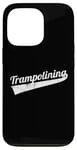 Coque pour iPhone 13 Pro Trampoline Athlète trampoline