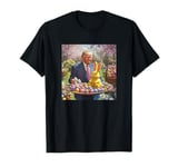 Trump Easter Bunny Eggs Funny Patriotic Easter Celebration T-Shirt