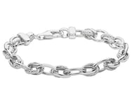 James Moore TH G2559 Silver Unisex TH Silver Braclet Jewellery