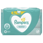 PAMPERS Sensitive puhdistusliinat, 3x52 kpl