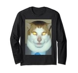 Monday Left Me Broken Cat Long Sleeve T-Shirt