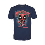 Funko POP! & Tee: Marvel - Deadpool HLD - Large - (L) - T-Shirt - Cl (US IMPORT)