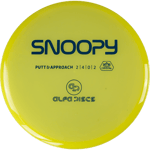 Crystal Line Putter Snoopy, putter frisbee golf