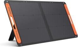 Jackery SolarSaga 100W Panneau Solaire Portable Bifacial pour Station Électrique Explorer 240V2/500/1000V2, Chargeur Solaire Pliable avec Sorties USBC/A pour Camping, Plein Air et Camping-Cars