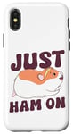 iPhone X/XS Cute Hamster Just Ham On Case